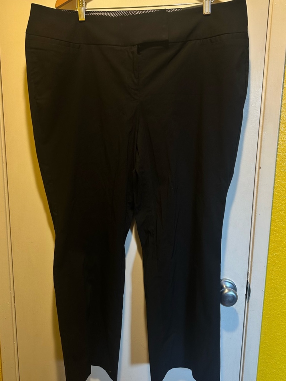 Torrid Studio Classic Black Women's Dress Pants, Plus Size 20 Short